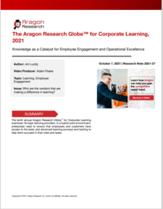 Aragon Corporate Learning Report 2021