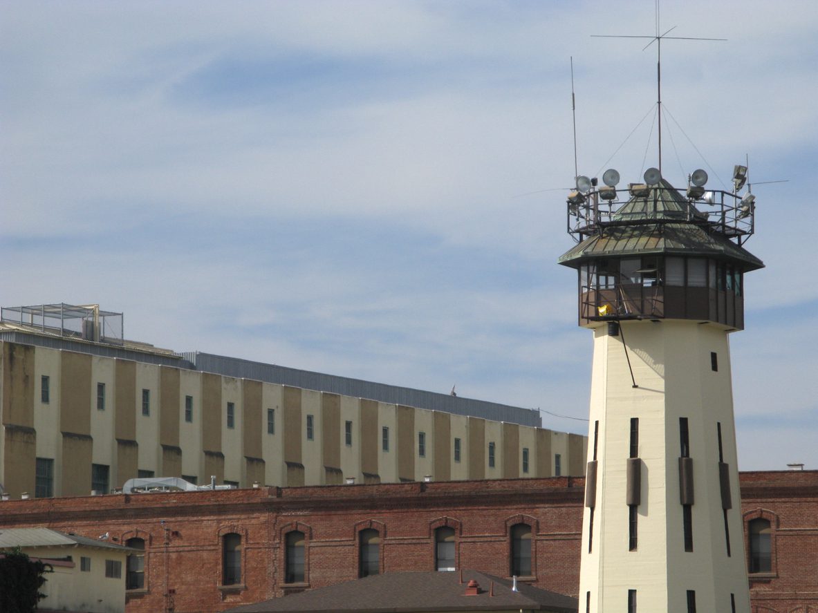 San Quentin Prison Guard Lookout Tower-San Quentin State Prison is a California Department of Corrections and Rehabilitation state prison for men in San Quentin, unincorporated Marin County, California, United States. Opened in July 1852, it is the oldest prison in the state. California's only death row for male inmates, the largest in the United States, is located at the prison. It has a gas chamber, but since 1996, executions at the prison have been carried out by lethal injection. The prison has been featured on film, video, and television; is the subject of many books; has hosted concerts; and has housed many notorious inmates.