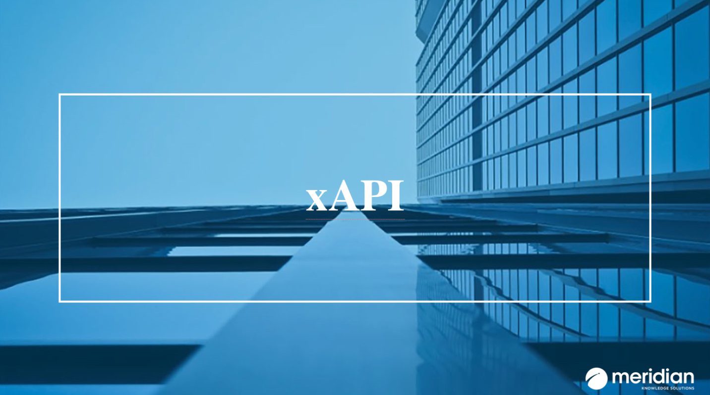 Meridian LMS xapi branded logo