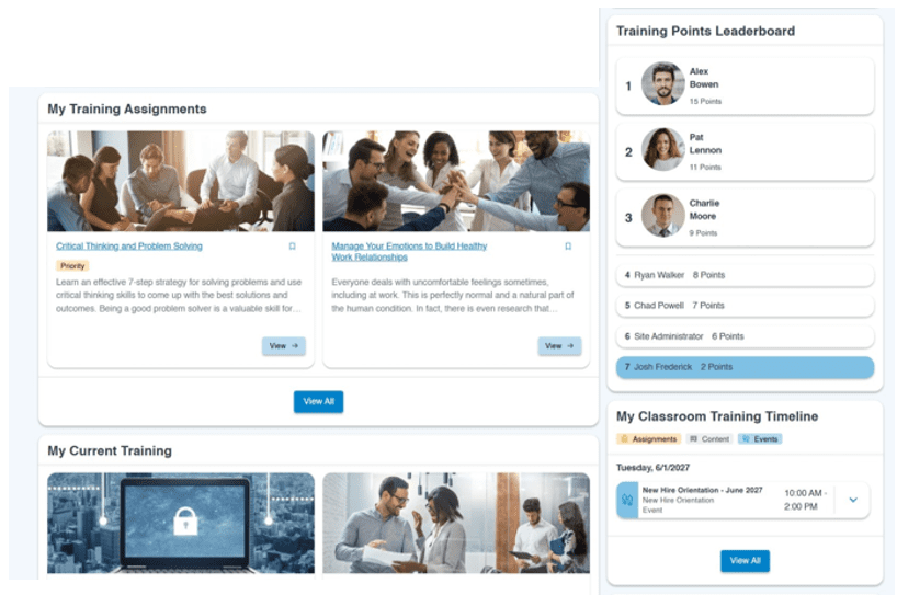 Meridian LMS User Friendly Interface